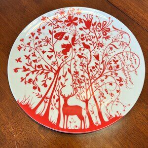 AUTHENTIC TORD BOONTJE TABLE STORIES 13” (33cm) Deer Plate Platter In Art Museum